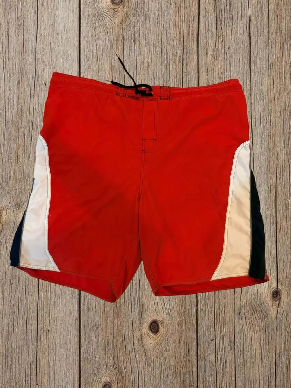 Mens OP Board/Swim Shorts Blue Green Red Black White with Inner Netting